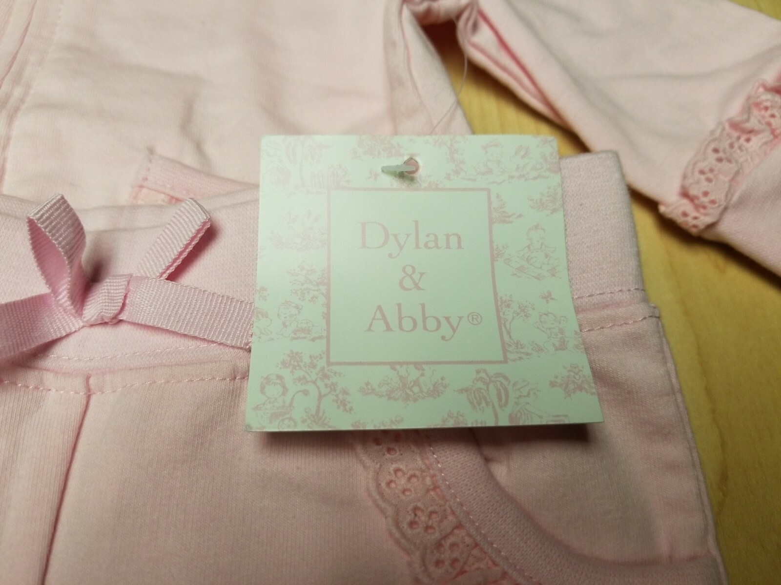 -New Baby Girl Set Dylan & Abby Size 6 mos.