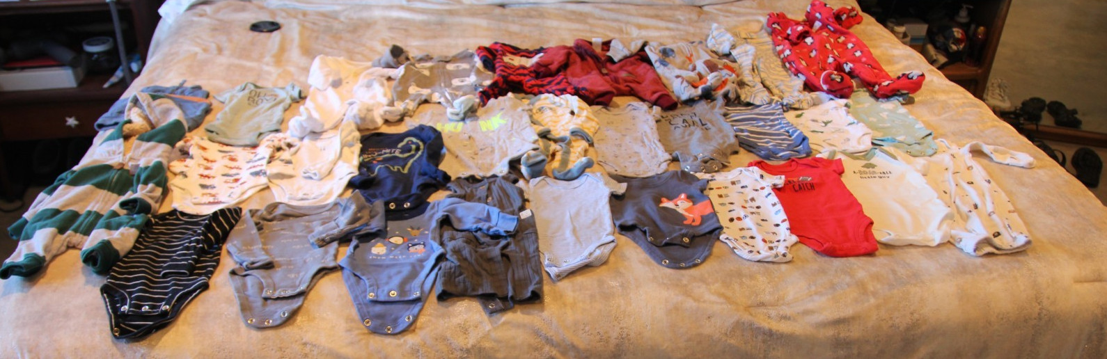 Carters Brand Baby Clothes Lot of 30 Pieces