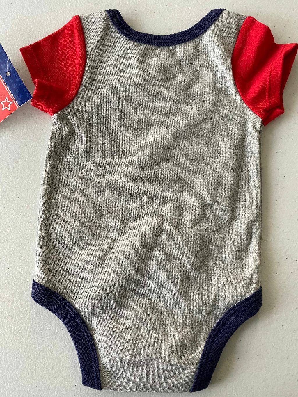 Baby Patriotic Americana Unisex 5 Piece Set Hat Bib 2 Pants Bodysuit 0/3 Months
