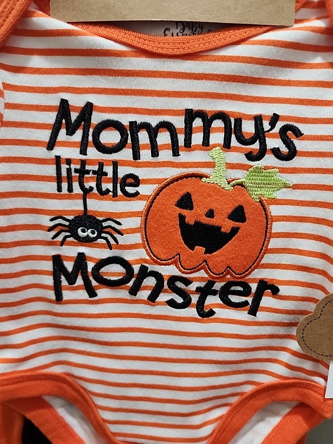 4 PIECE MOMMYS LITTLE MONSTER TODDLER BABY SET SIZE 3M SHIRT HAT SOCKS PANTS