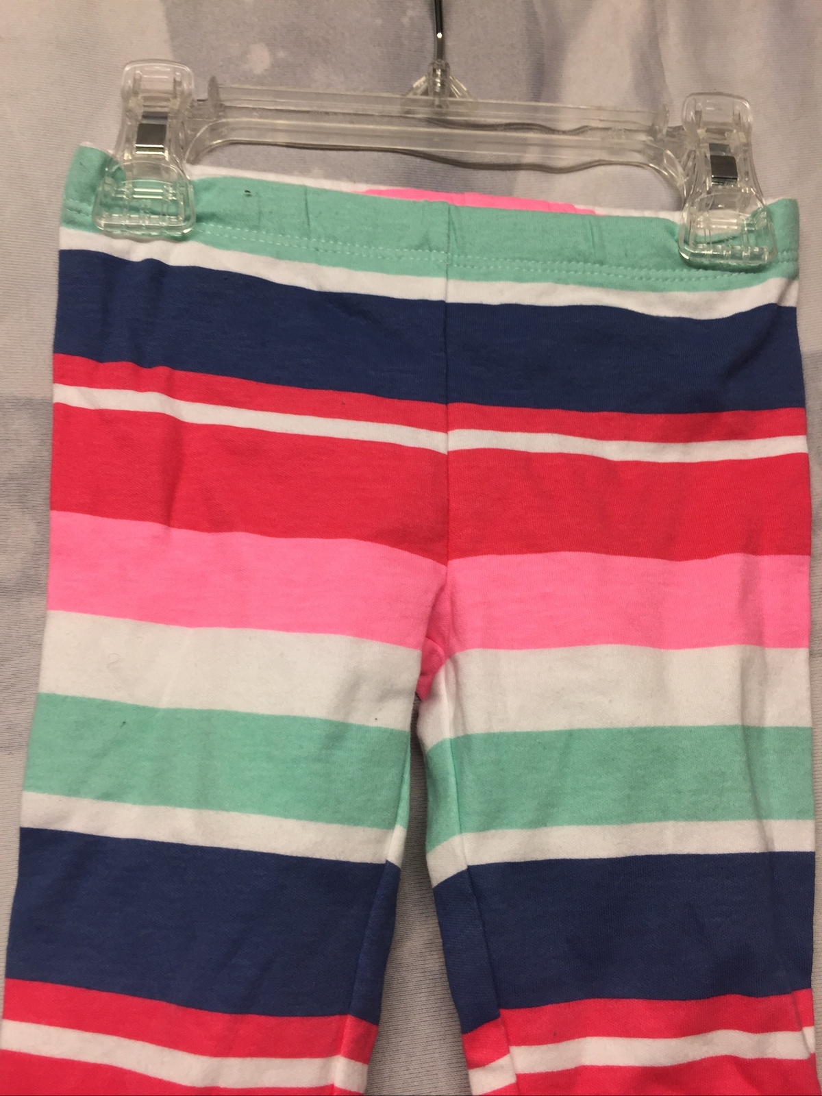 Carter’s Baby Girls’ 2 Piece Multi Color Heart Bodysuit Pants Set Size 3 Months