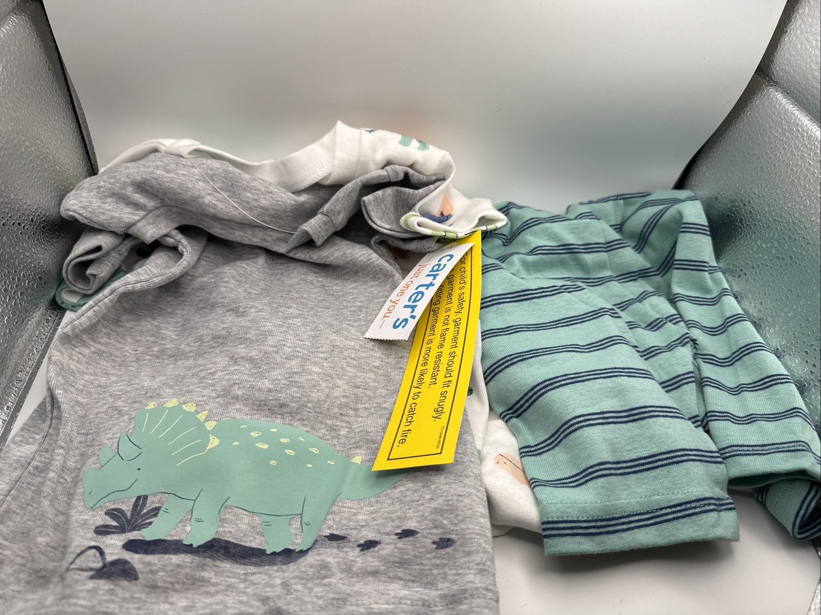New Carters Dino 2 Pc Set 2T