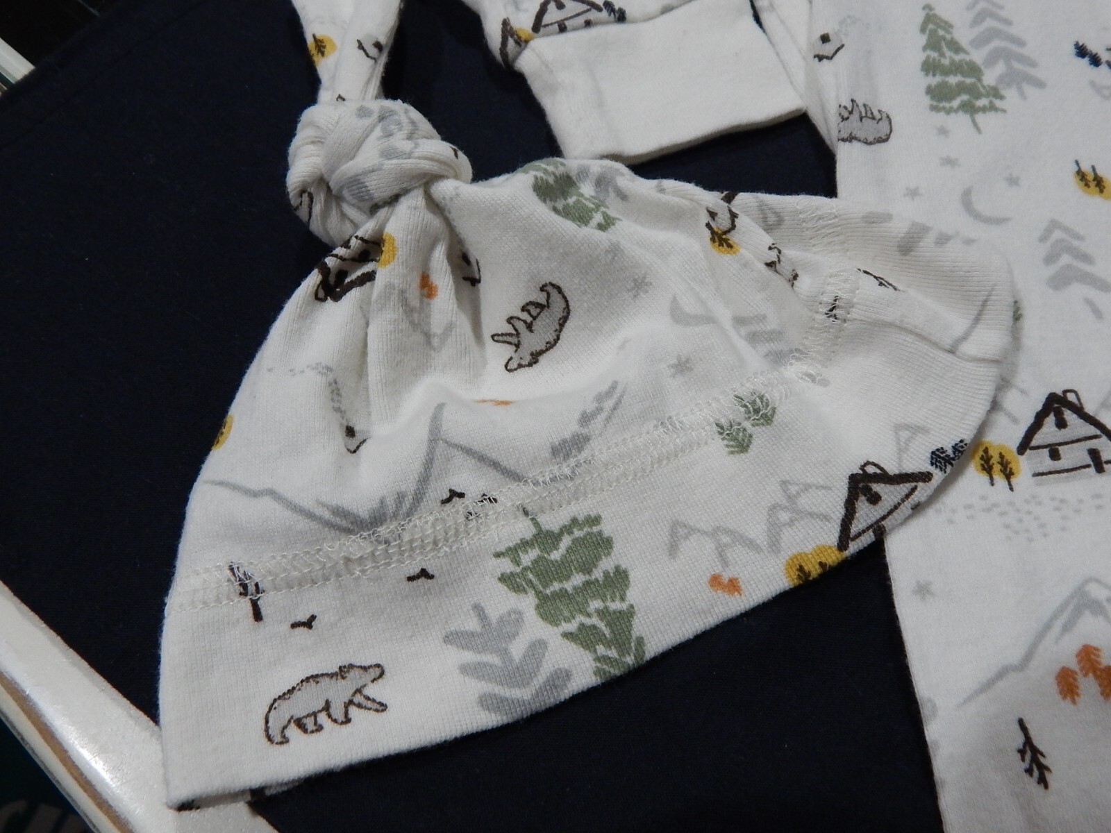 4 Piece Baby CAMPING OUTDOOR ADVENTURE Outfits One piece Animals