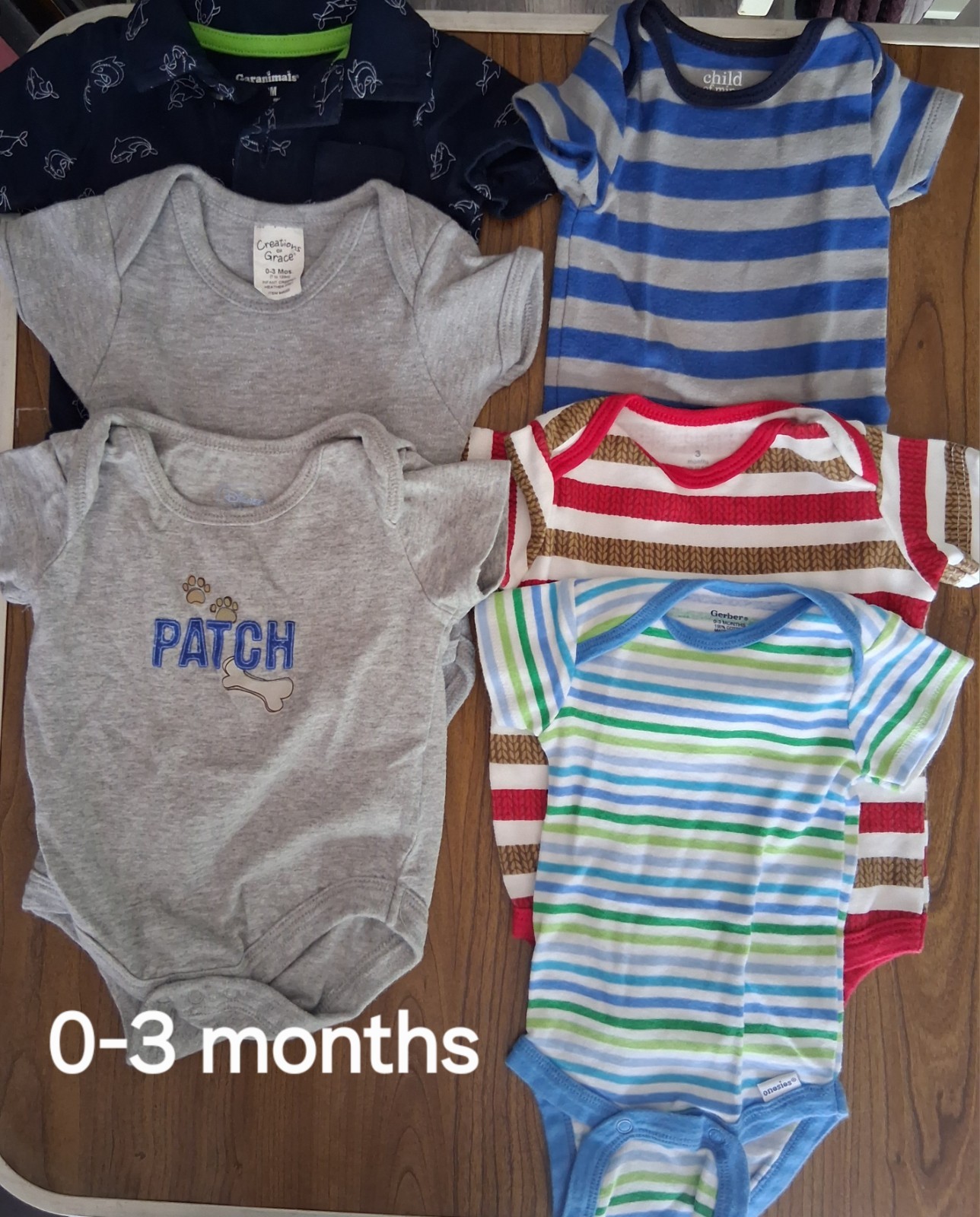 Infant Boy-Lot Of 17 (Summer) Pcs-Mixed Brands-0-3 Months & 3-6 Months- All 1 Pc