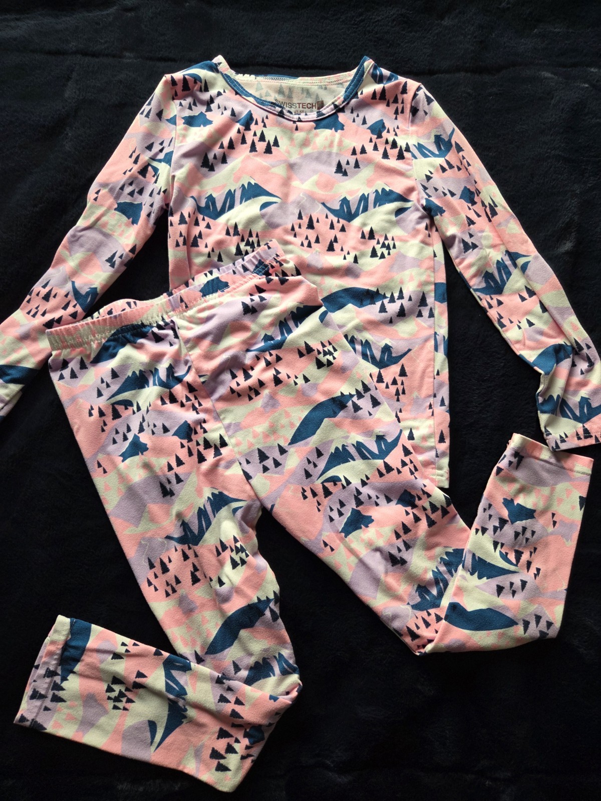Swisstech 4T-5T Girls Thermal Set Apparel
