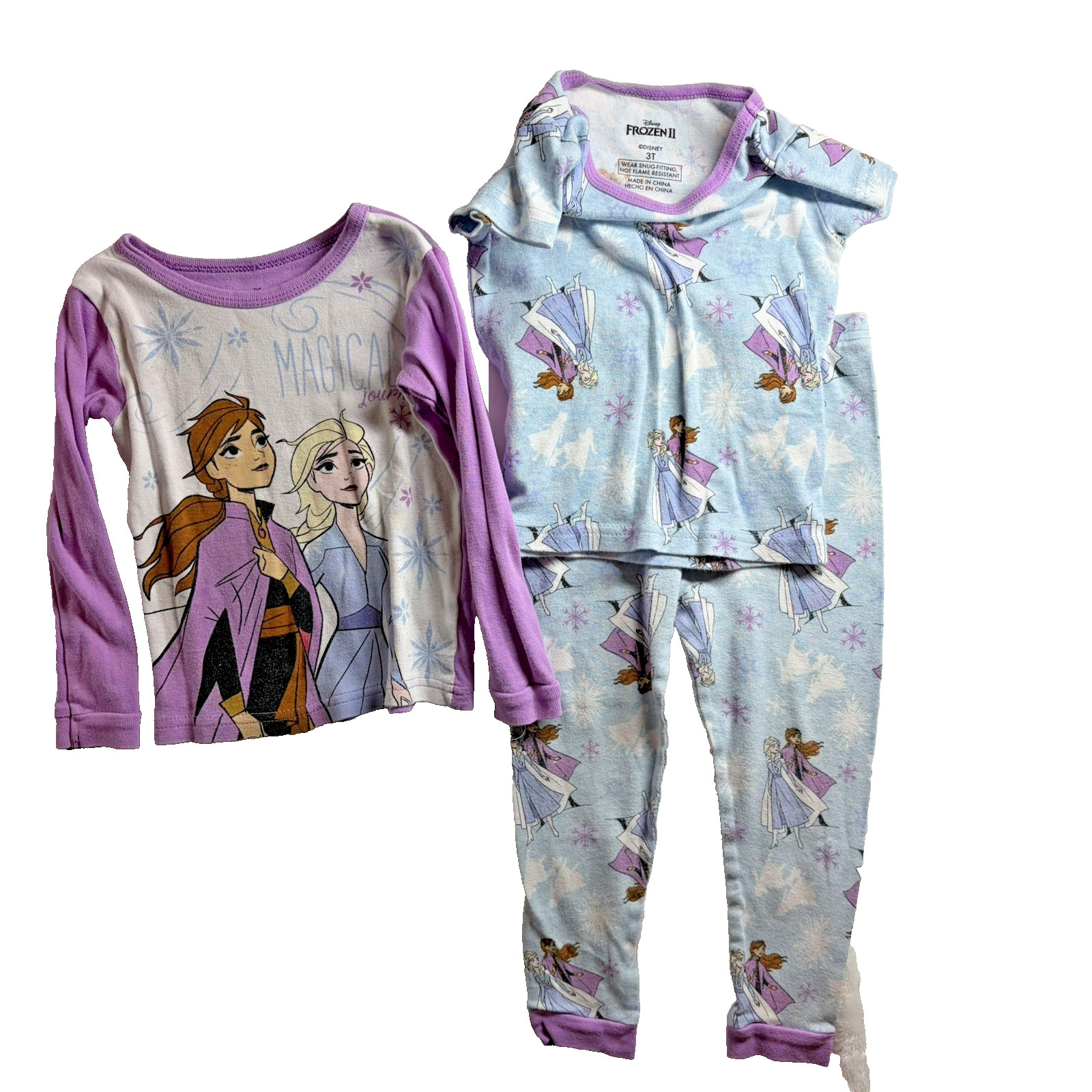 Girls 2T Toddler Clothing Bundle Multiple Brands PJ’s and Play clothes 20 Pieces