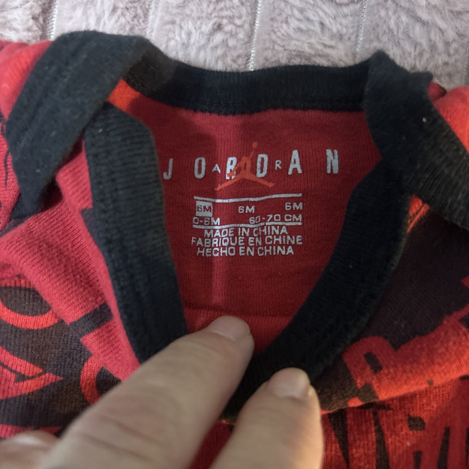 Jordan Baby One Piece