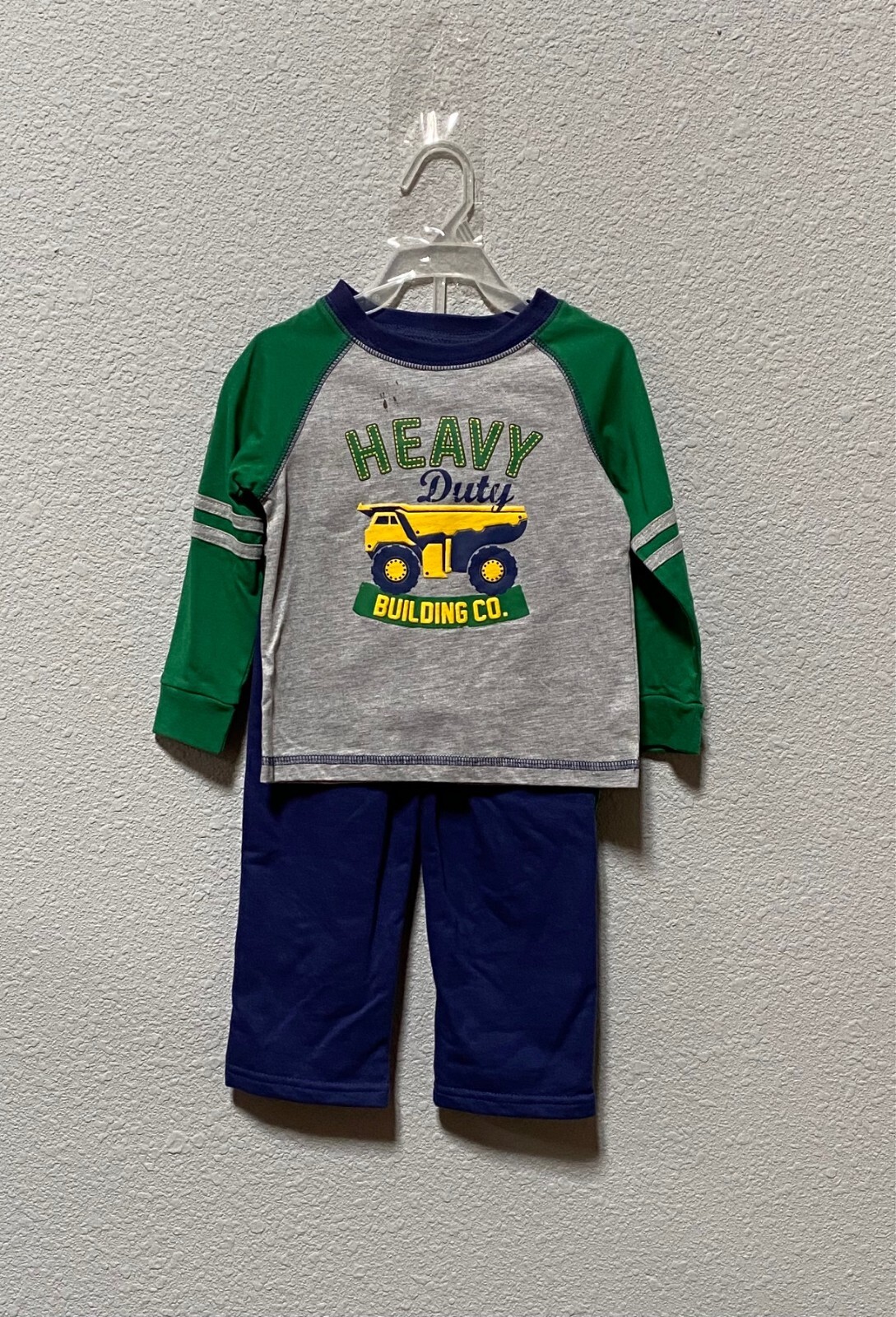Fisher Price pants 2 pieces set Building New retail $20.00