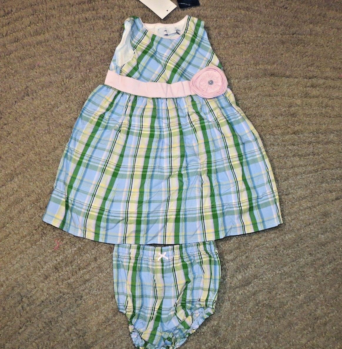Hartstrings Baby Girls 2 Piece Outfit (Dress & Panty) – Size 24 Months – NWT