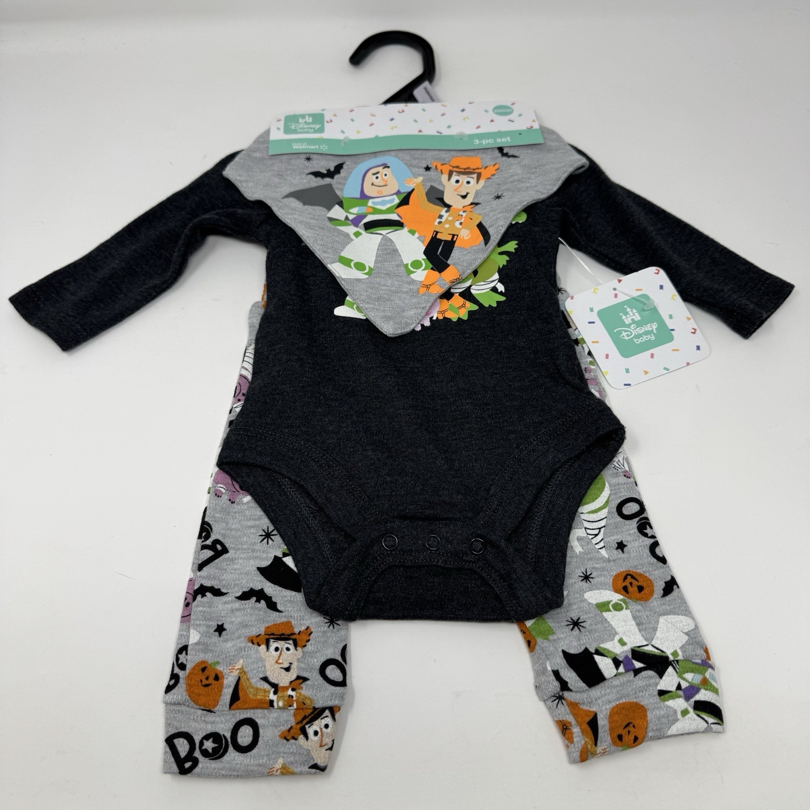 Disney Baby Pixar Toy Story Halloween 3 Piece Outfit – Size Newborn – NEW