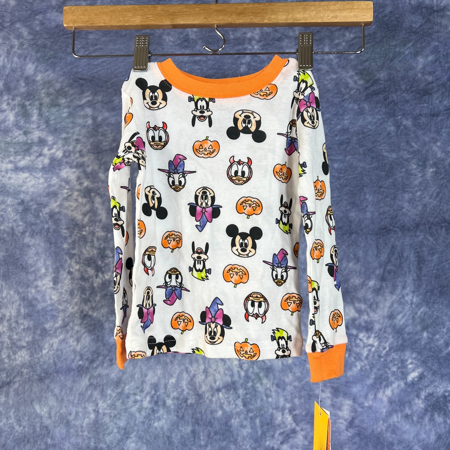 Disney Mickey Mouse Halloween Sleepwear Pajamas Top New NWT Toddler 2T