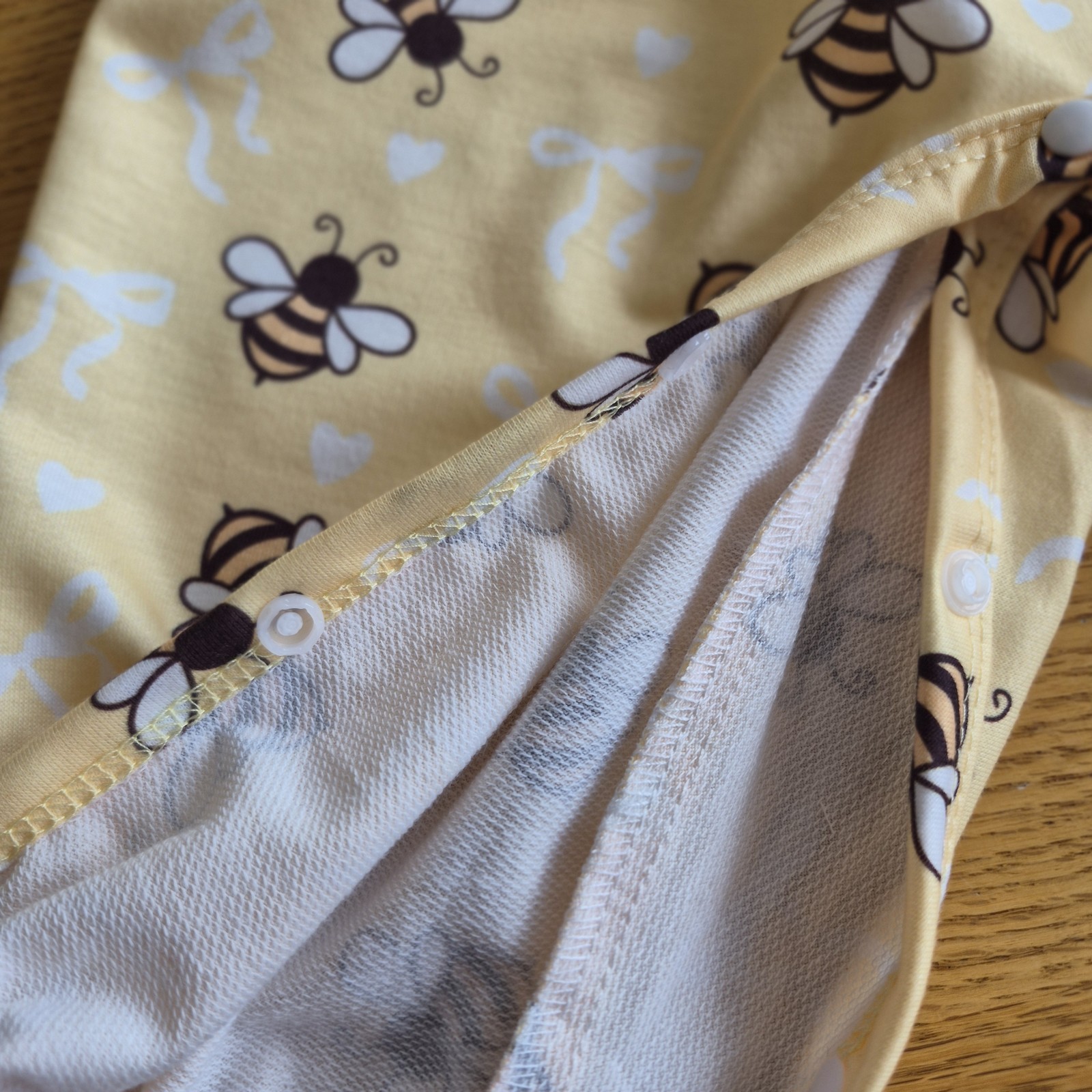 Baby Girl Romper With Headband 3-6M Boutique Style Bee Print