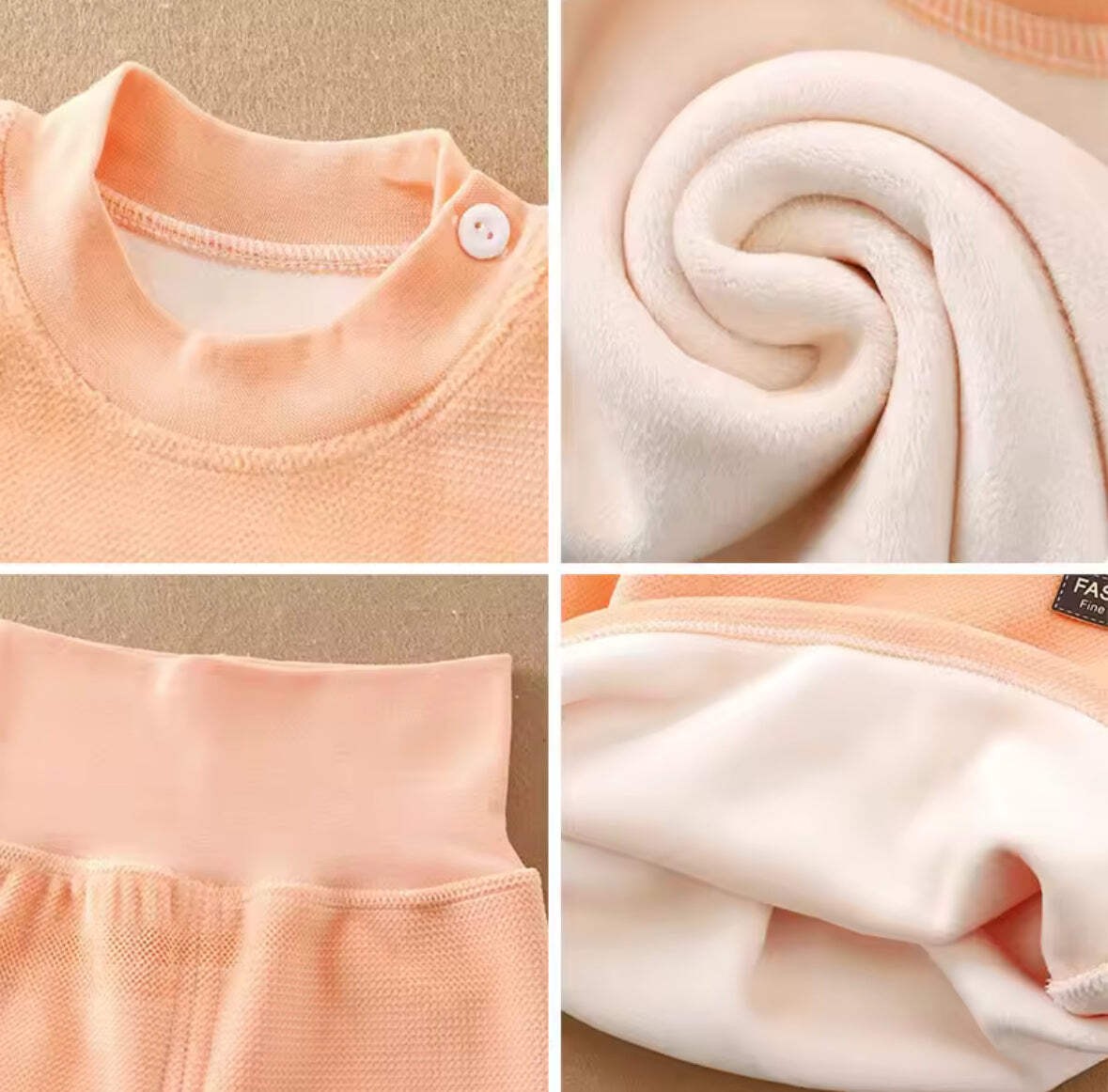 Baby Toddler Unisex Thermal Sweater & Pants Set 5 colours 6M-5Y