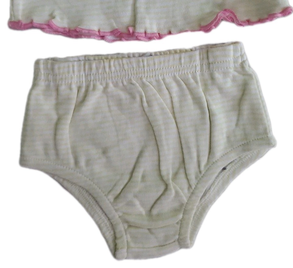 123 Kids Two-Piece Tank And Bottoms Baby Girl 6-9 Months With Headband