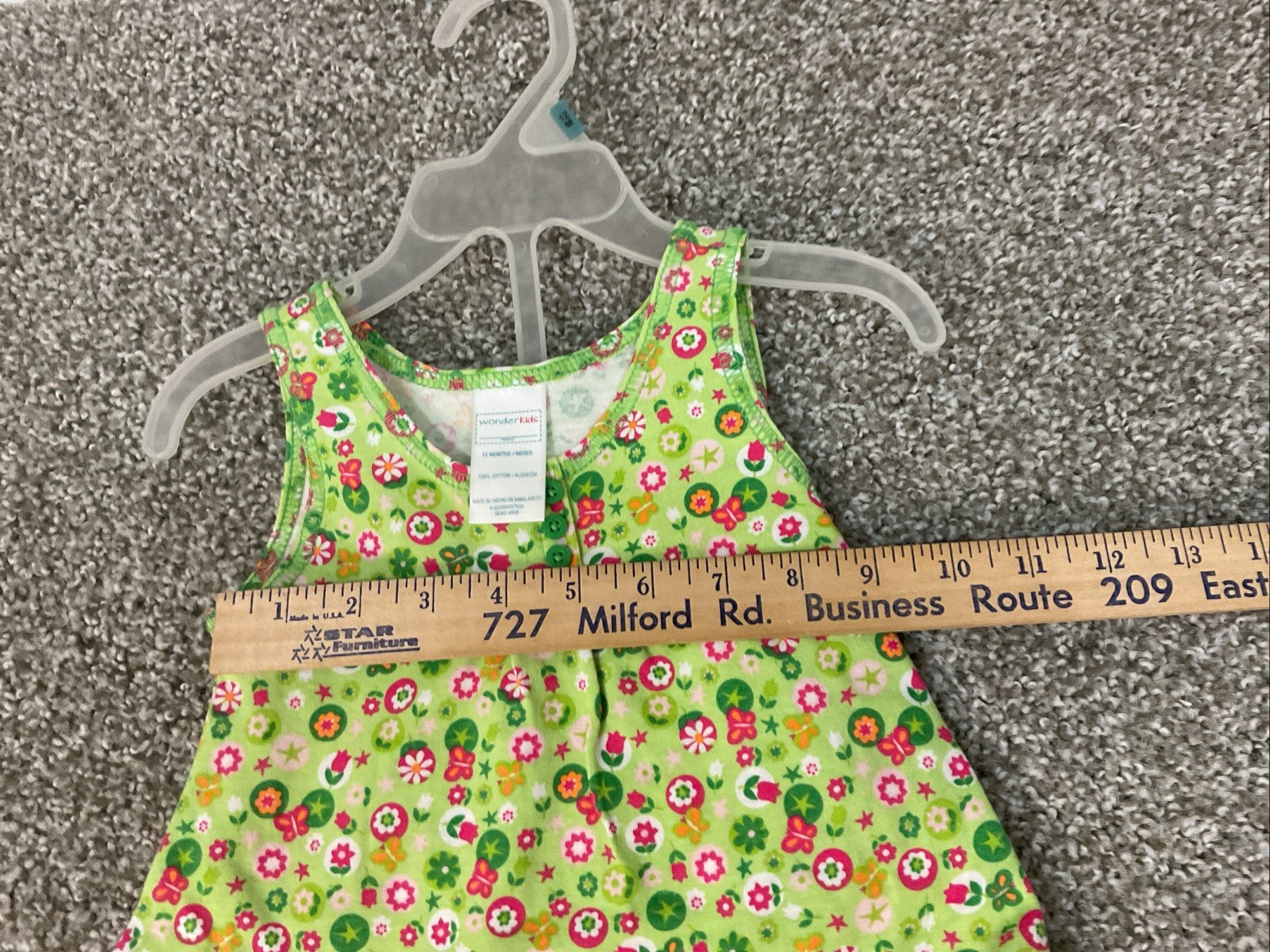 Wonter Kids 2 Pc Embroidered shorts outfit Sz 12 mo NWT NOS Y2K