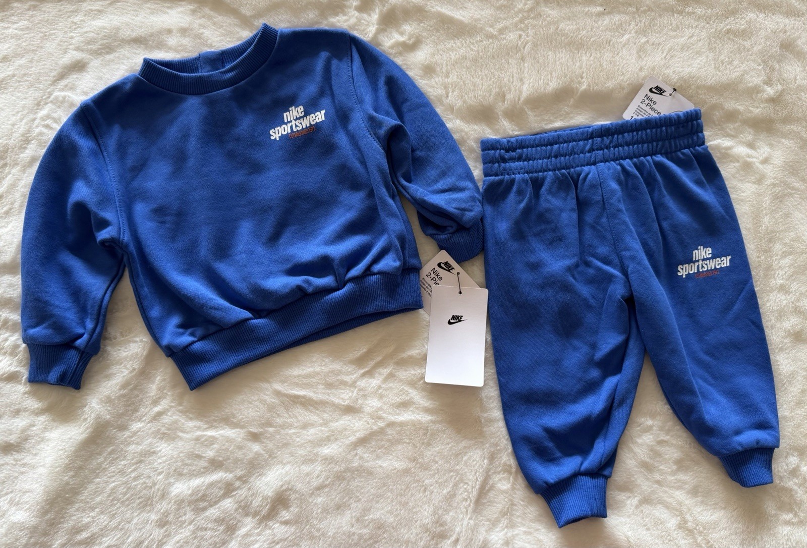 NIKE Sportswear Baby/ Toddler Boy’s Sweatshirt & Joggers Outfit, 2-piece set