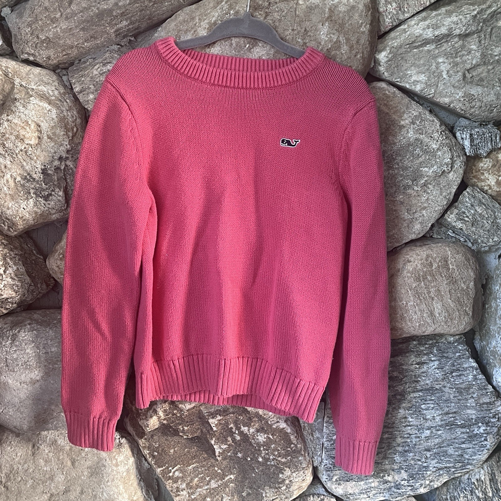 Vineyard Vines Girls 3T Knit Pullover Sweater Pink Mint Condition Girls Kids