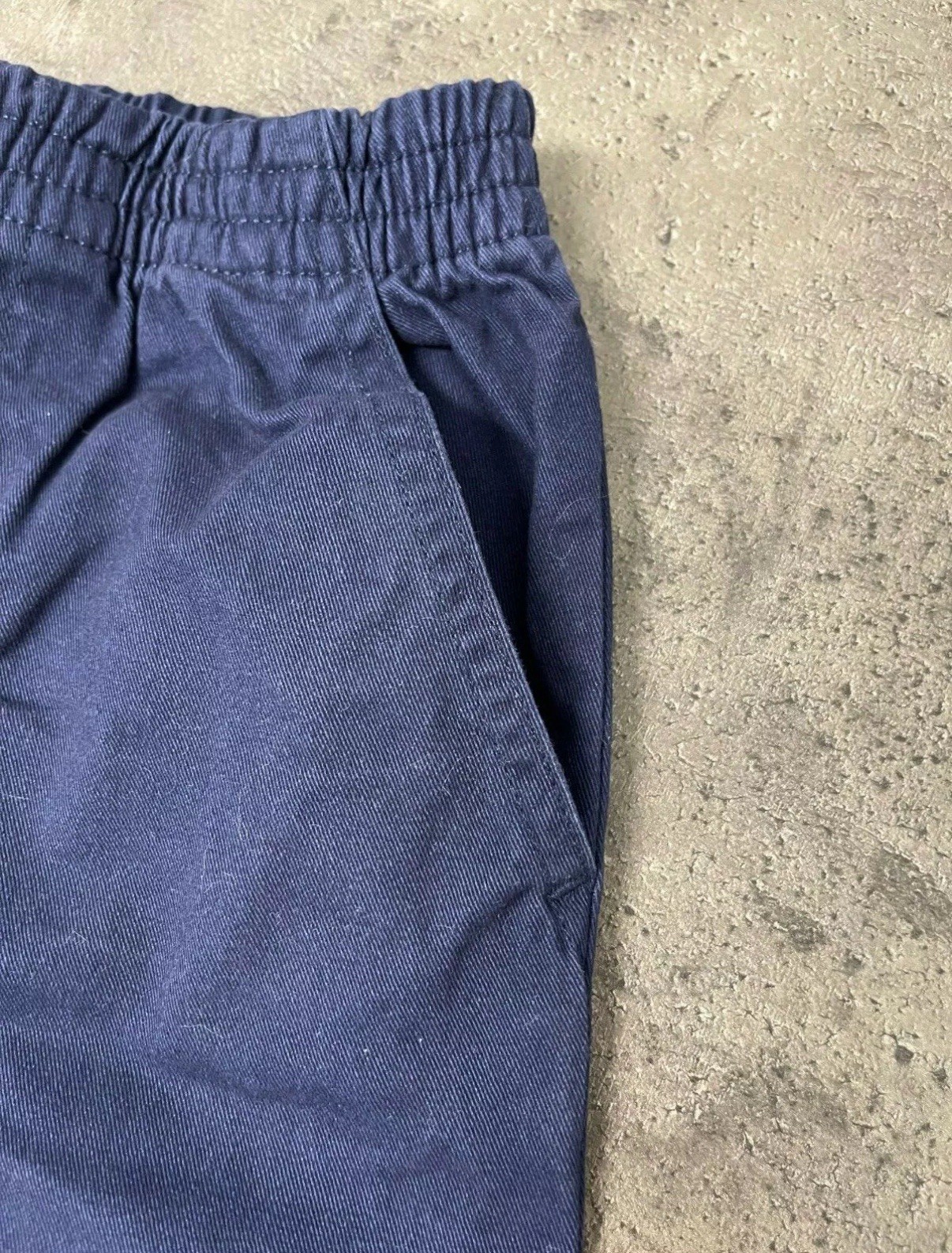 Boys Size 5 Adorable Lucky Brand 2-Piece Short Set Summer Outfit Gray & Blue