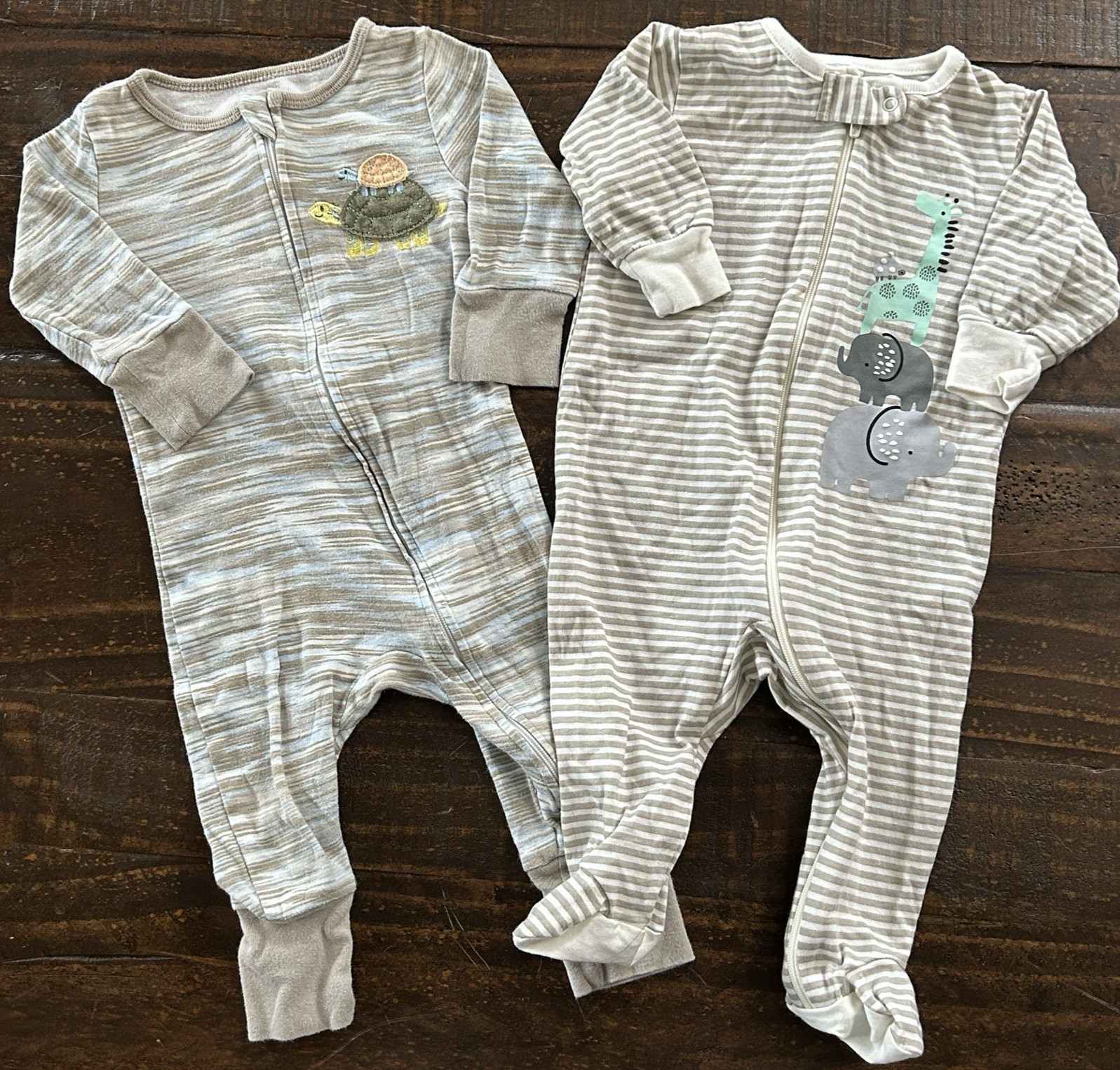 Baby Boy Size 0-3 Months Clothes Lot of 9 Pieces Varied Brands Bundle
