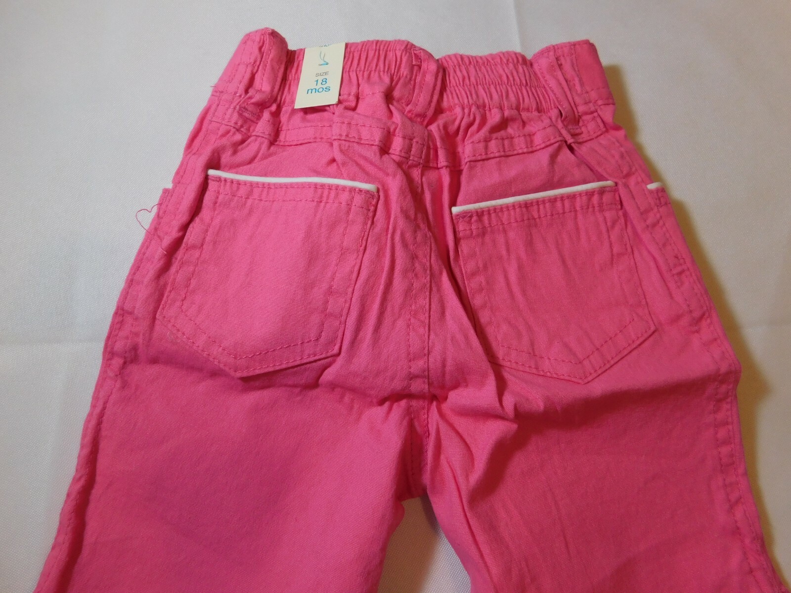 The Children’s Place Baby Girl’s Pants Bottoms Size 18 Months Pink White NWT NEW