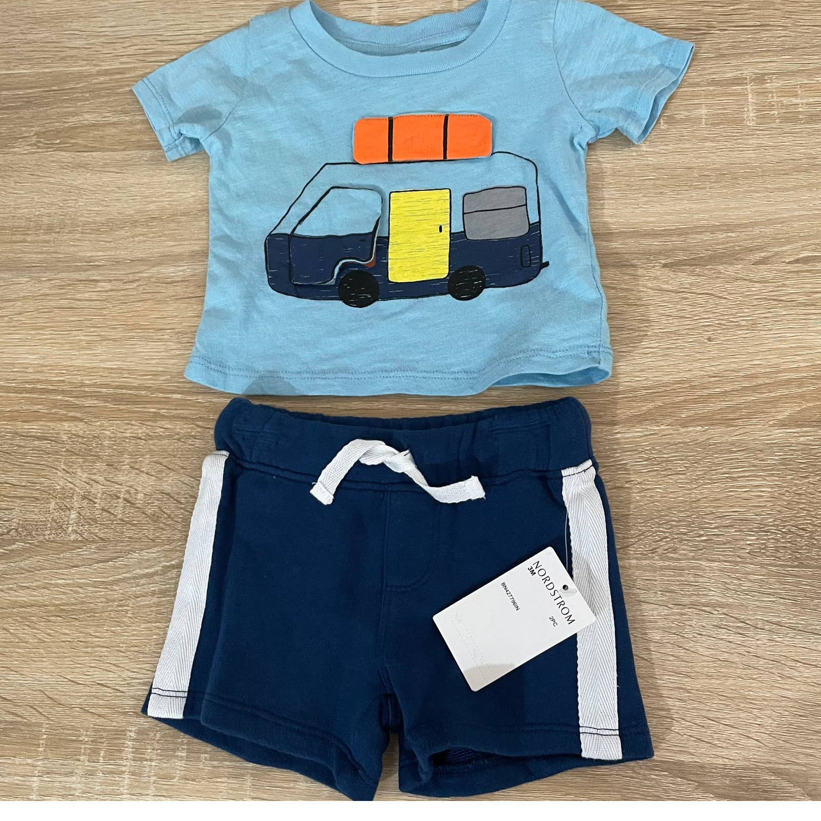 Tucker + Tate 2 Piece Baby Boy Summer Outfit Size 3 Months
