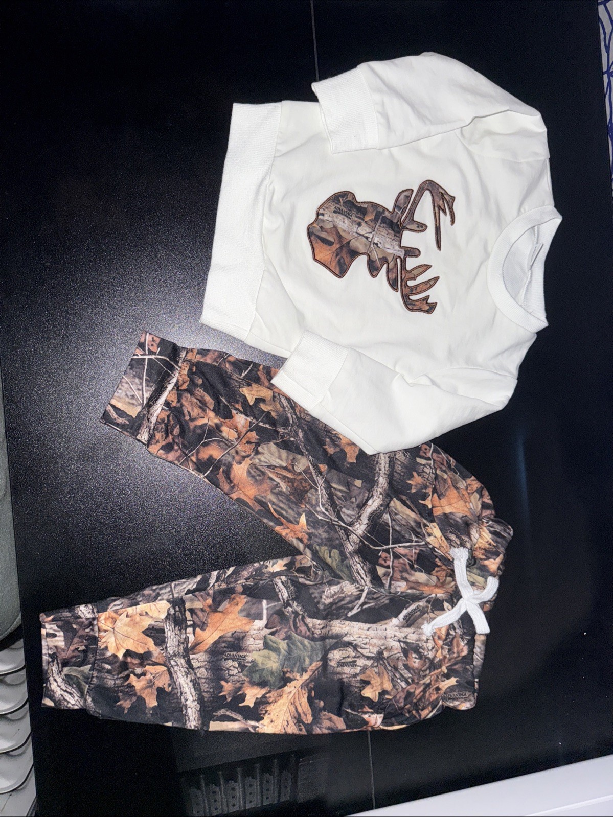Generic Brand New Polyester Outfit Deer Hunting 6-12 M