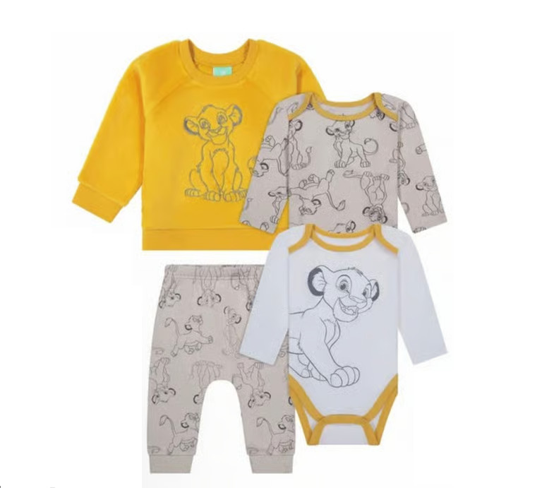 Disney Baby Character 4-Piece Set
