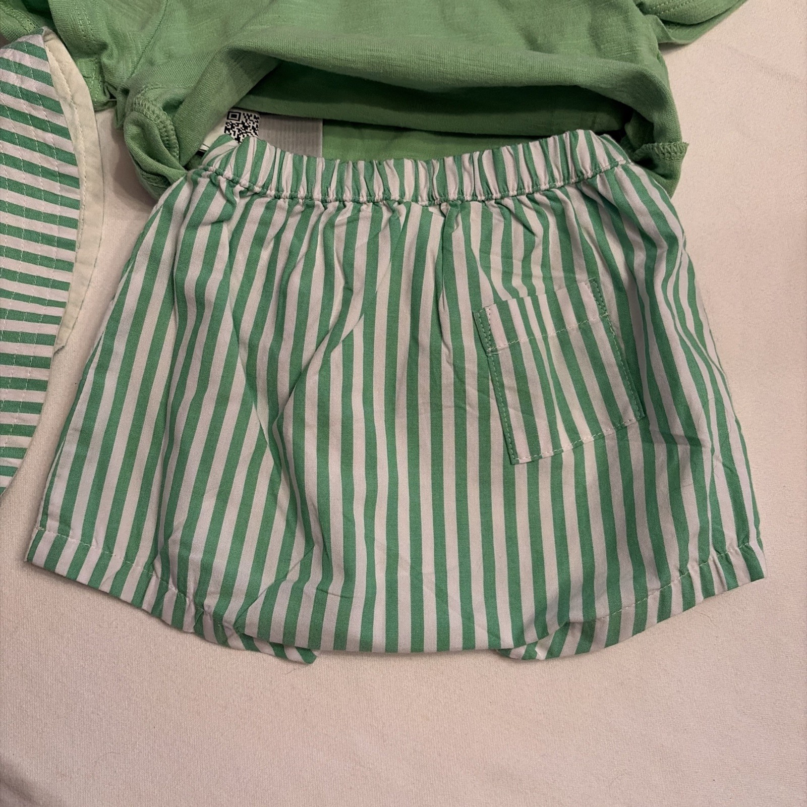 Baby Gap Boy 3 Piece Set Green Tree Frog SZ 0-3 Mos NWT $49.95