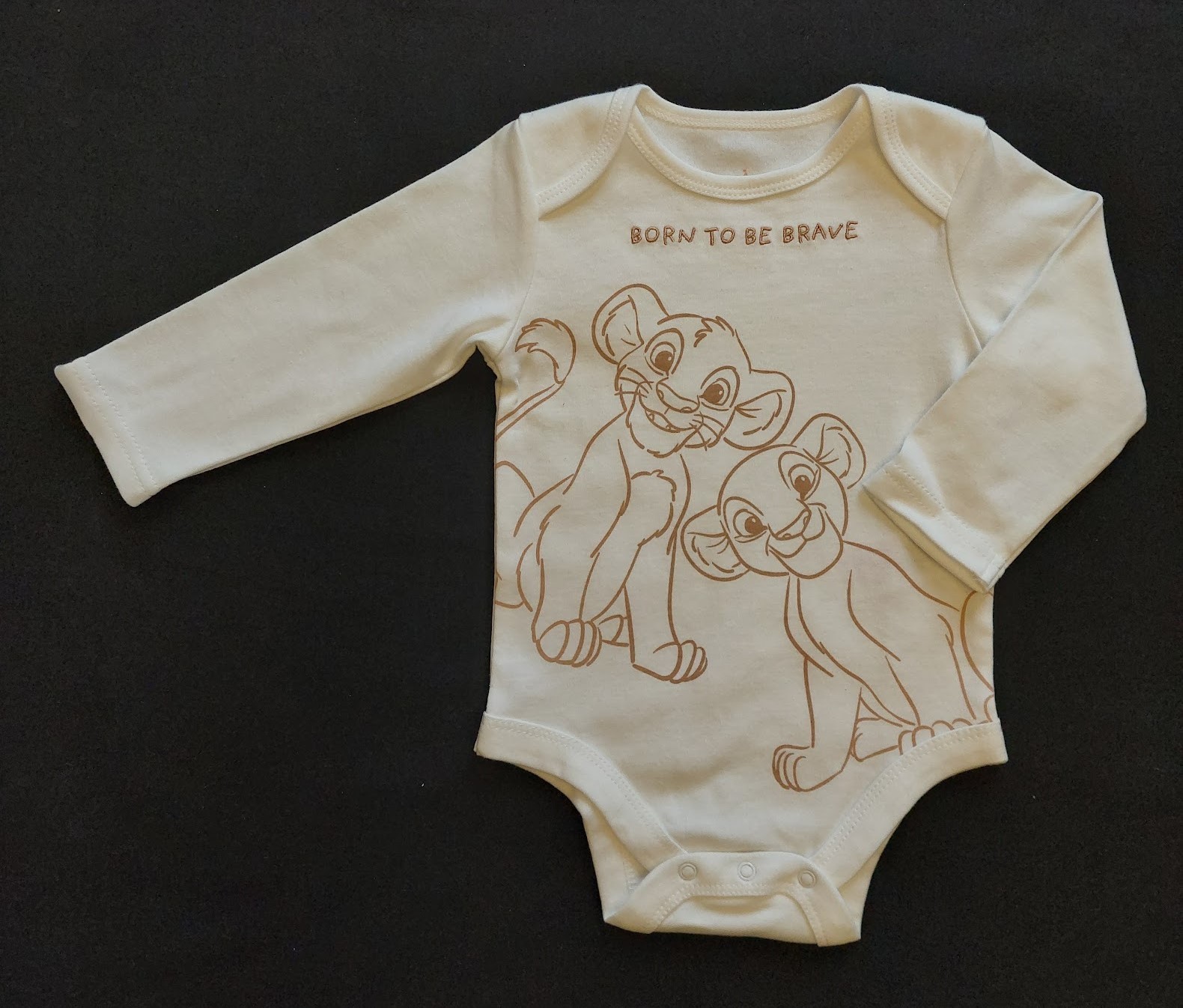 Baby Unisex Disney The Lion King Simba Character 4 Piece Boxed Starter Set