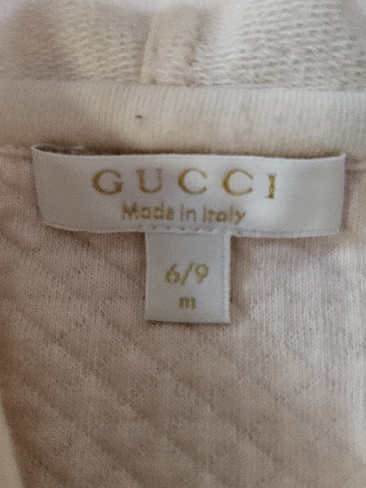 GUCCI Baby Jackt Top & Pants 2 pcs. Suit 6-9M Pale Pink ~ Great Condition