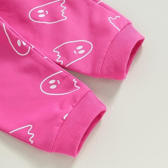 Toddler Baby Girl Halloween long Sleeve Sweatshirt Top With Pants Set 18M-24M