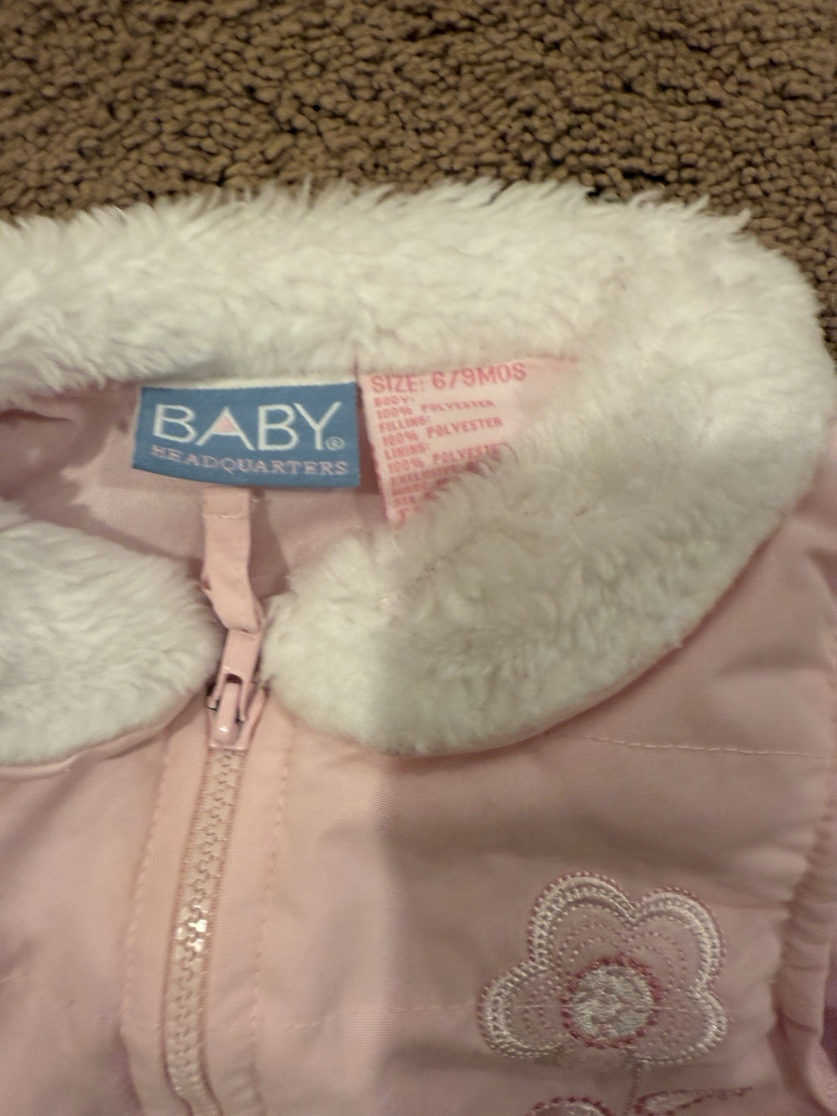 3pc Set -Baby Headquarters 6-9 Months-Vest, Shirt, Jeans