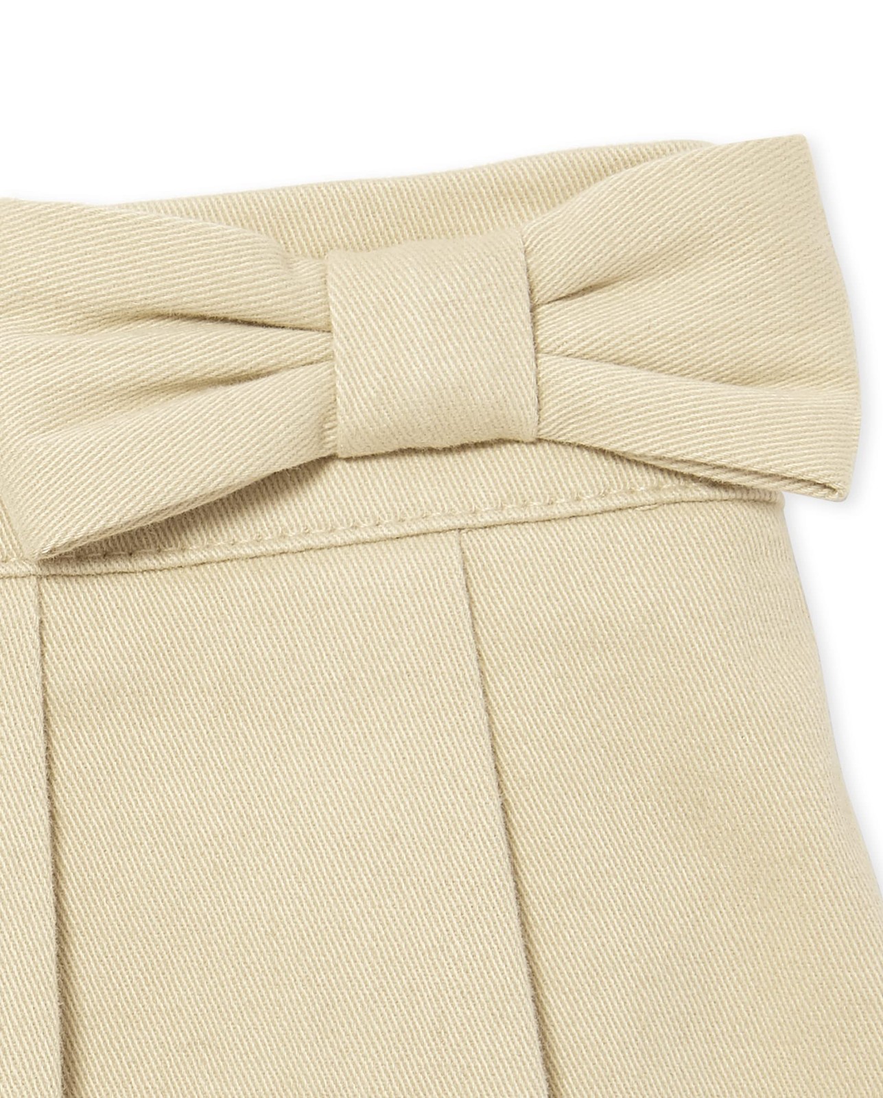 Baby Girls and Girls Pleated Skort, Sandy, 3T