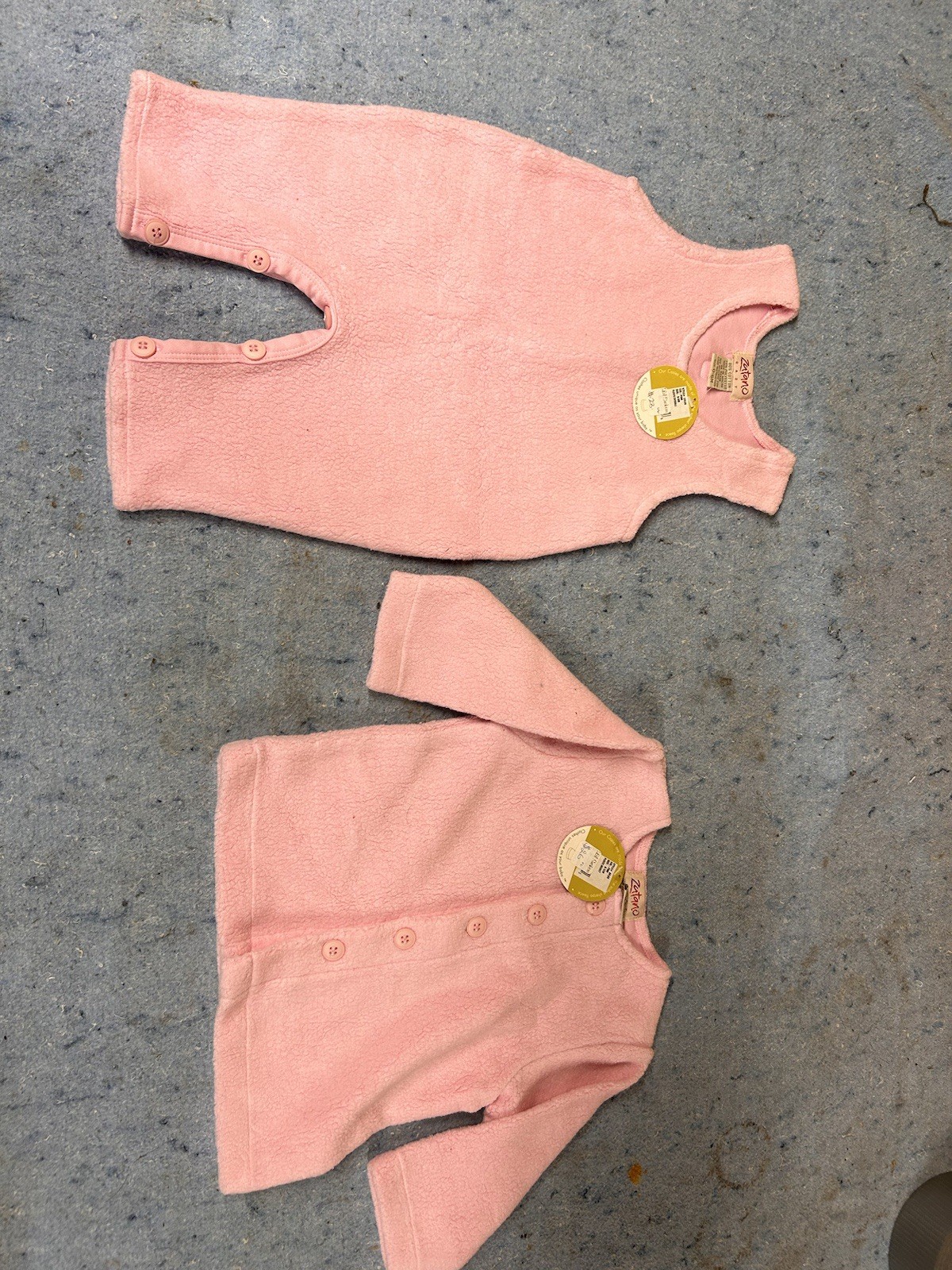 Zutano Baby – Pink Outfit – Size (0-6Mo.) ( 6-12Mo.)