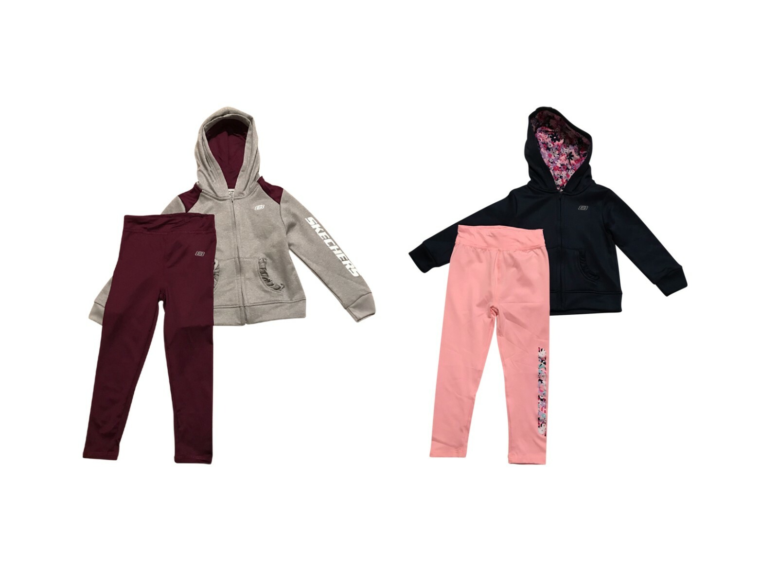 Skechers 2 Piece Set Active Jogger Jacket Hoodie and Leggings variety + size’s