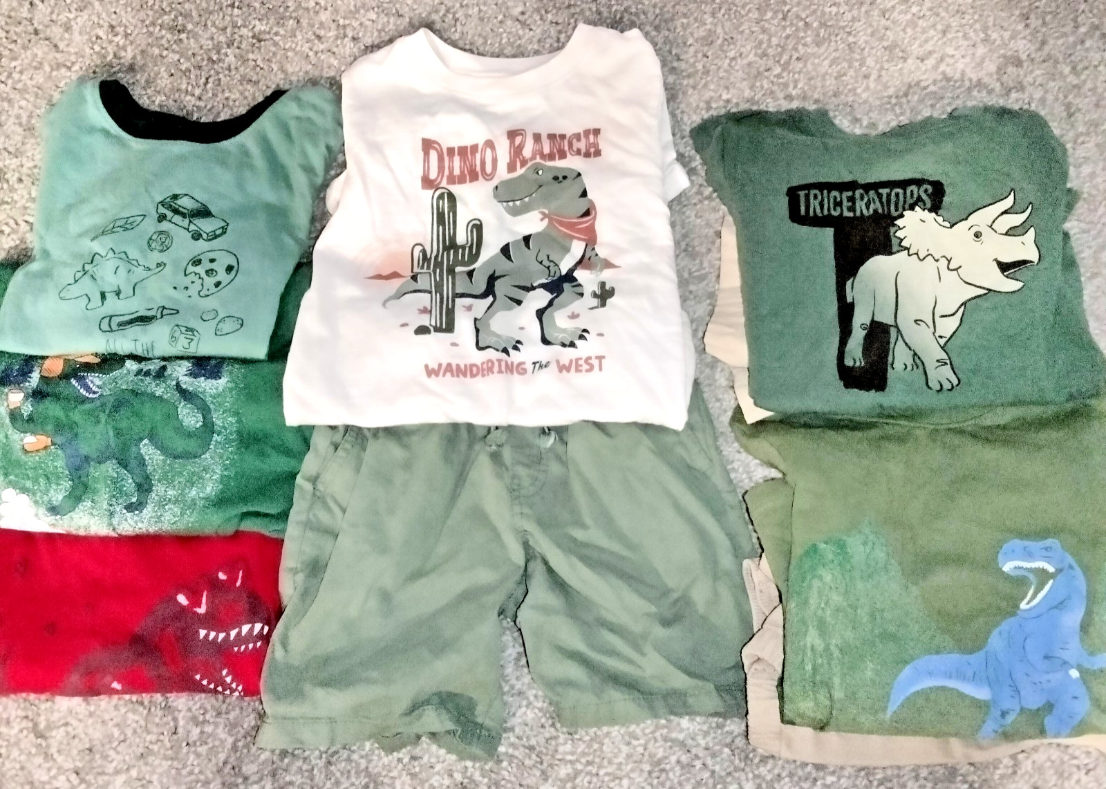 Dino! 4T Boys Clothing Bundle