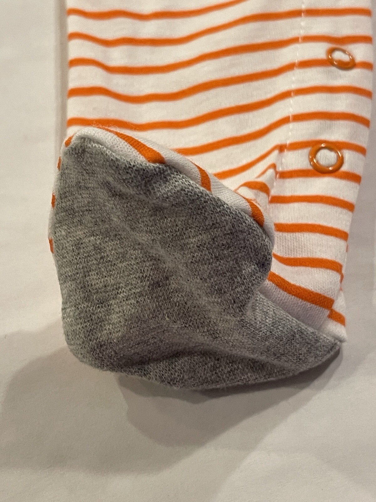 NWT Baby Essentials Halloween Footie Outfit + Cap 6m Mommy’s Little Monster $18