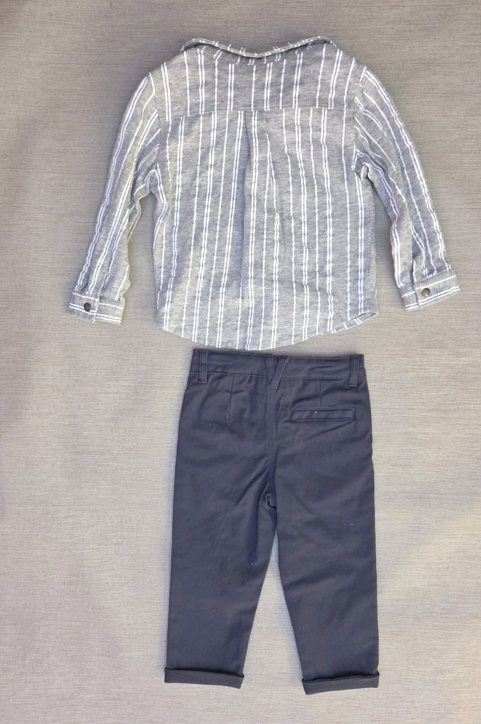 Volcom Matching Sets Toddler 2 T Striped Shirt And Black Pants Set