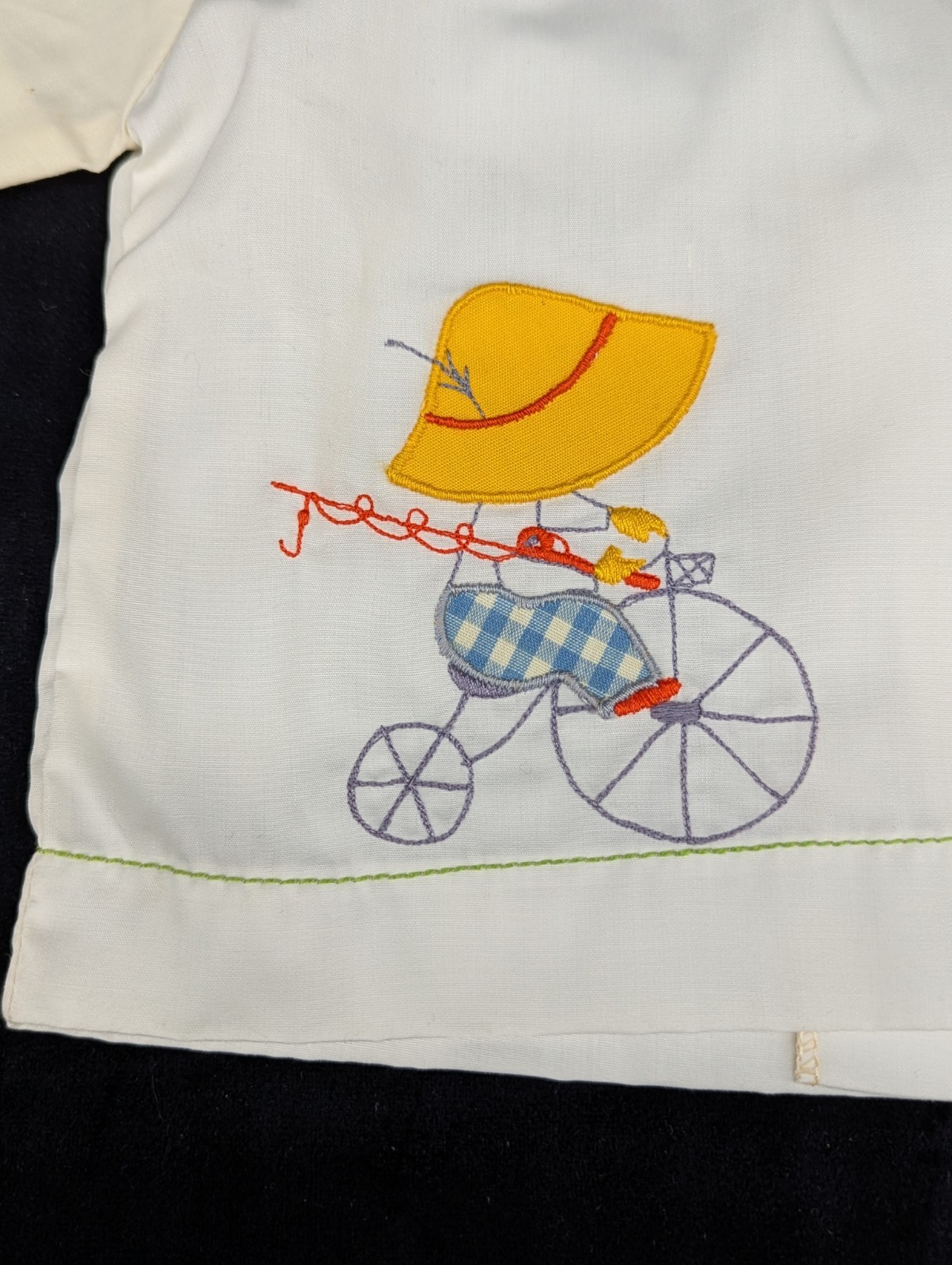 Vintage Nannette Toddler Outift 2 Piece Shirt/Shorts Set Fishing NWT NOS Size L