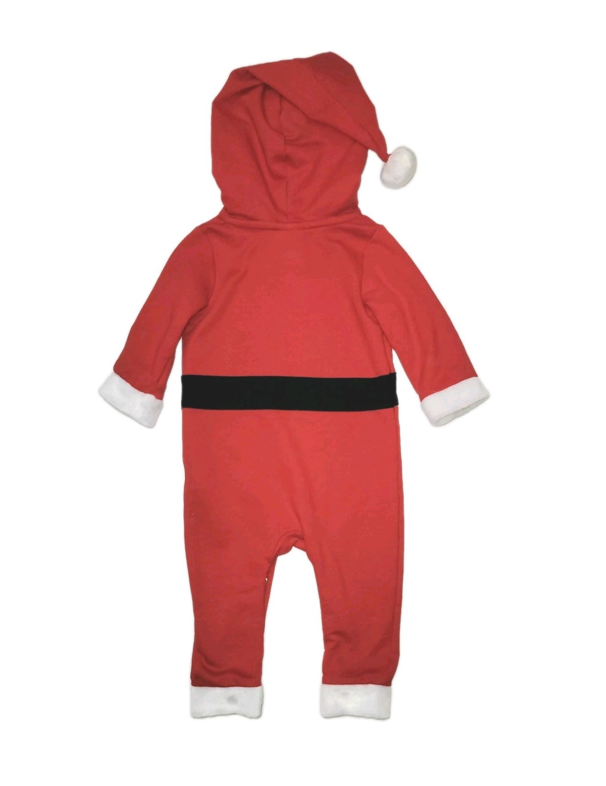 Cat & Jack Boys 6-9 Months Hooded Santa Claus Pants Romper Outfit NWOT