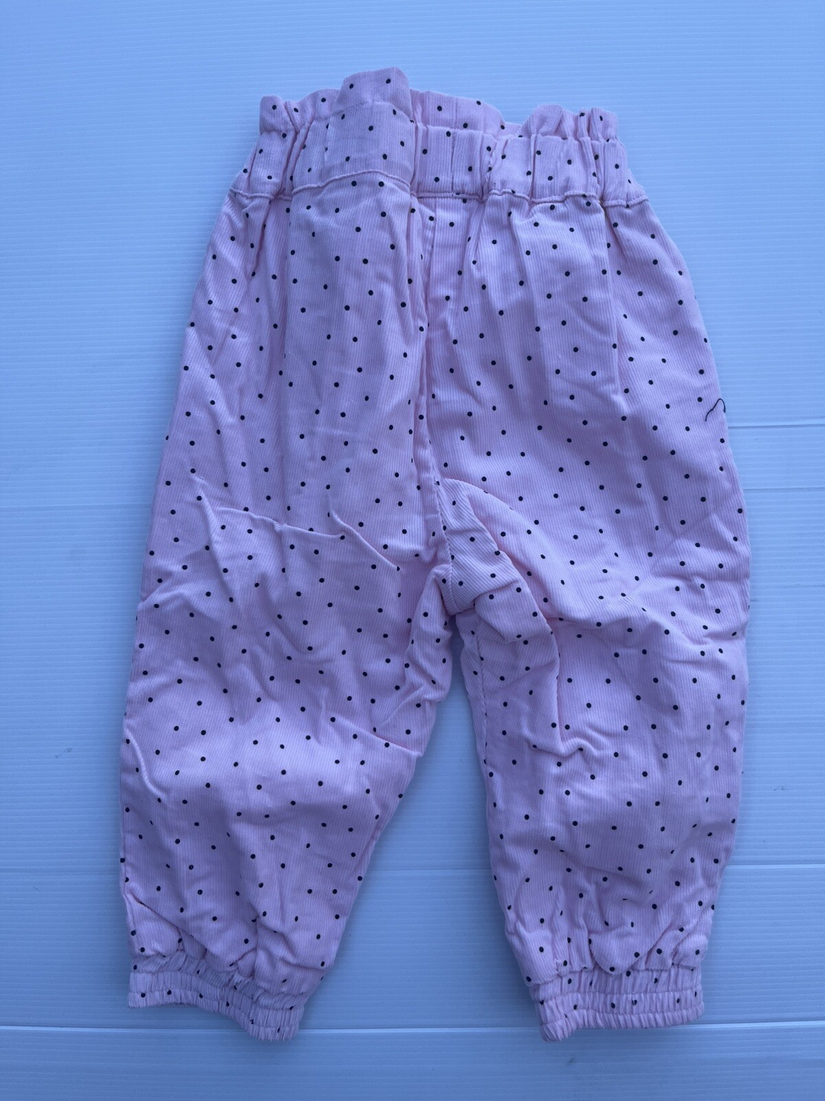 Toddler Girls Size 0 Teeny Weeny Brand Pink Spotted Long Sleeve Dress/Top & Pant