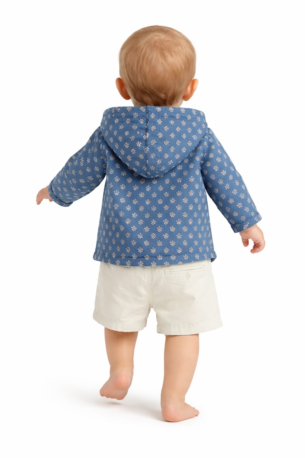 Carter’s Baby Boys’ 2-Piece Hooded Shirt & Canvas Short Set 9 Months