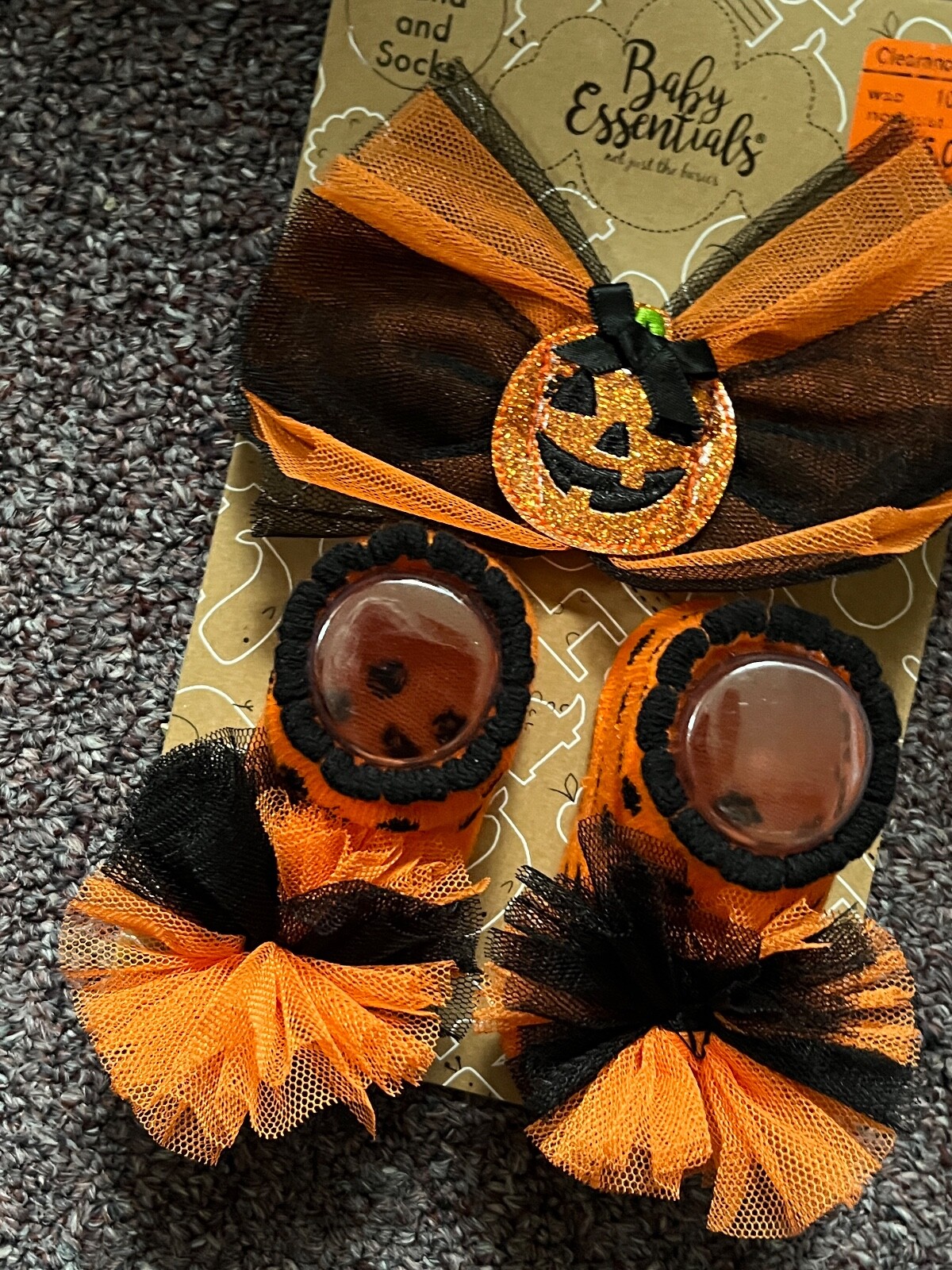 Baby Essentials/Little Lass Baby Halloween Outfits Sets 3m 3-6m, 6m 9m, 12m, 24m