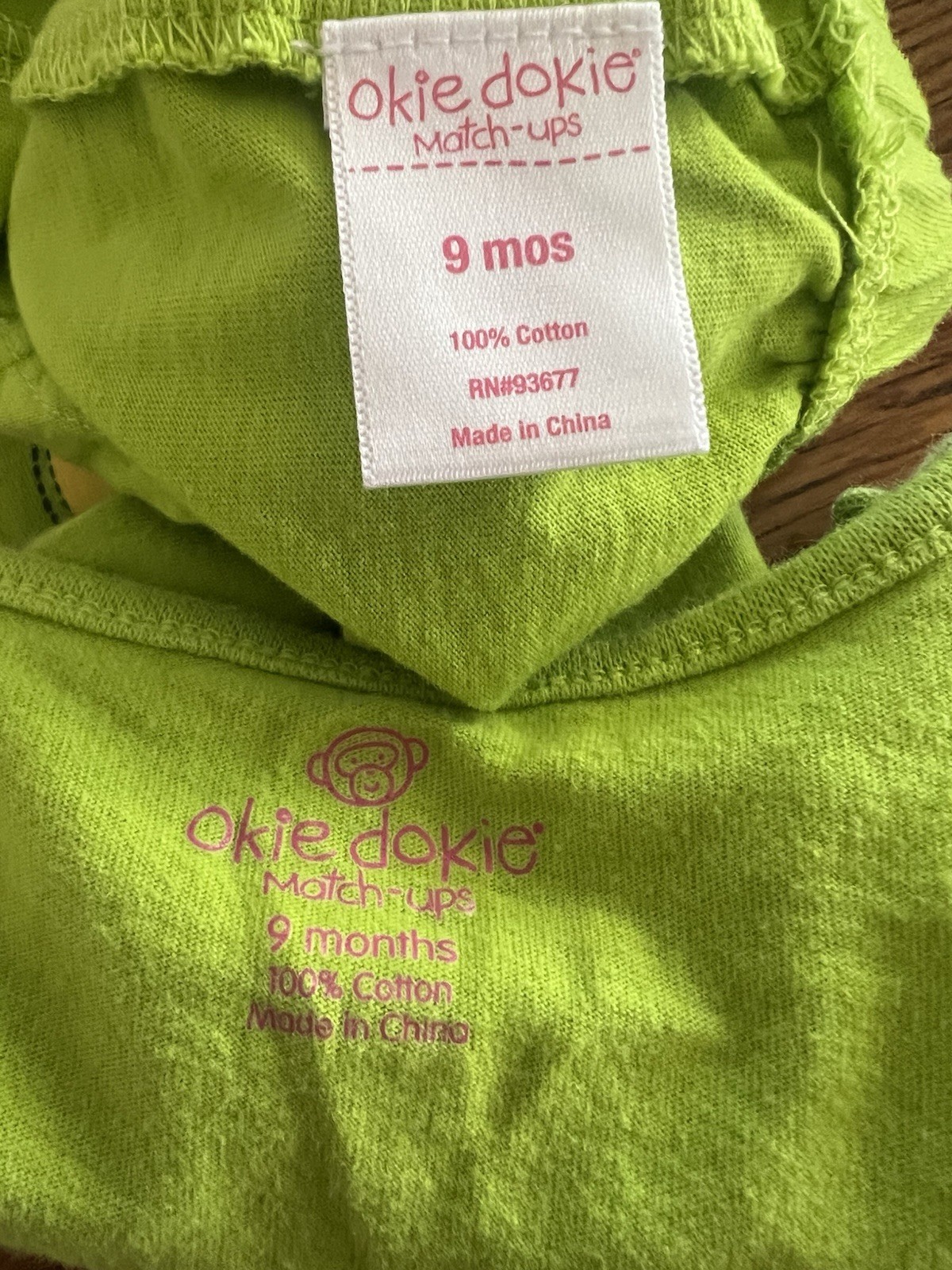Carter/Okie-Dokie A Lot Of Four Complete Outfits Size 9 Months