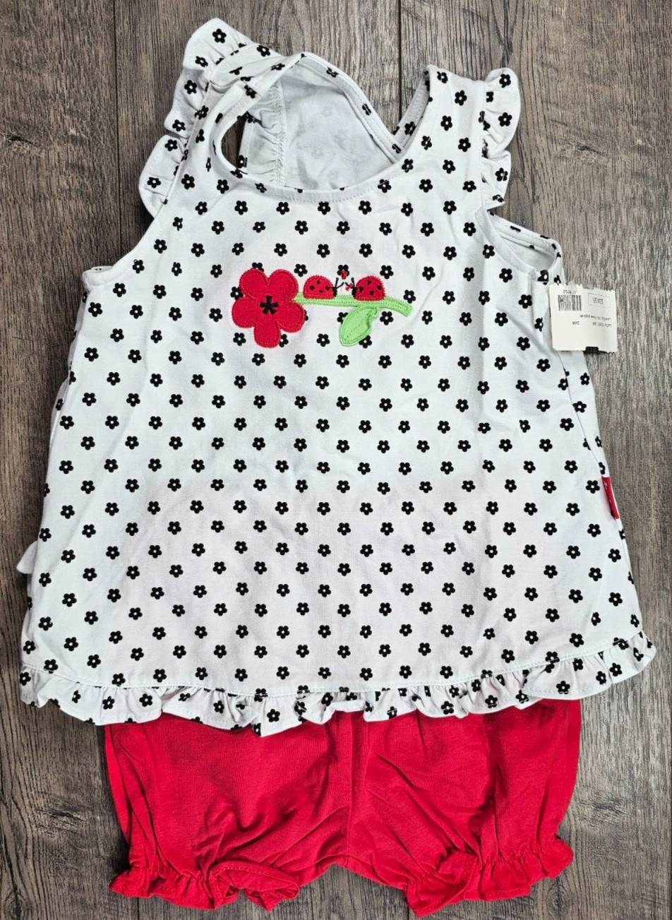 Baby Girl Clothes New Le Top 24 Month 2pc Ladybug Outfit