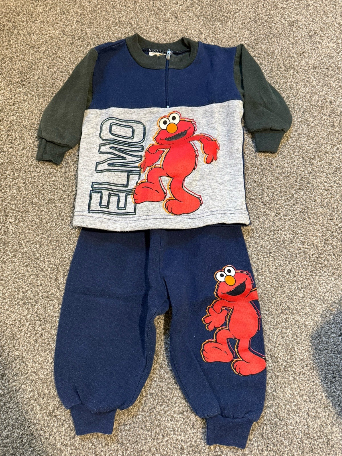 Vintage Sesame Street Elmo outfit