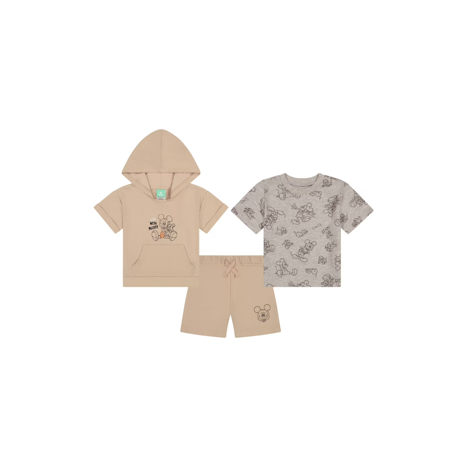 ✨ NWT–Mickey Mouse 3 Piece Set Baby Boy (SZ: 0/3 M)