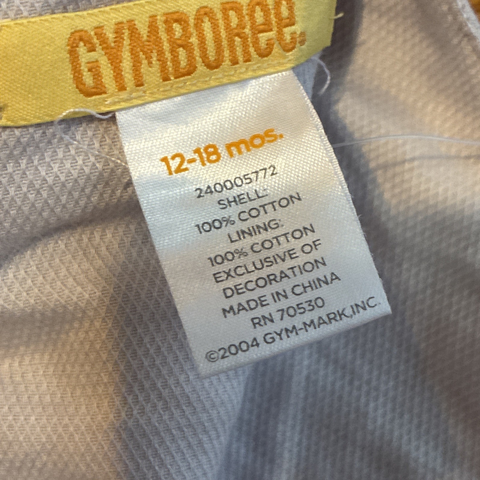 Gymboree 12-18 Month 2004 Paper Lanterns Lavender Purple Easter Dress NWT