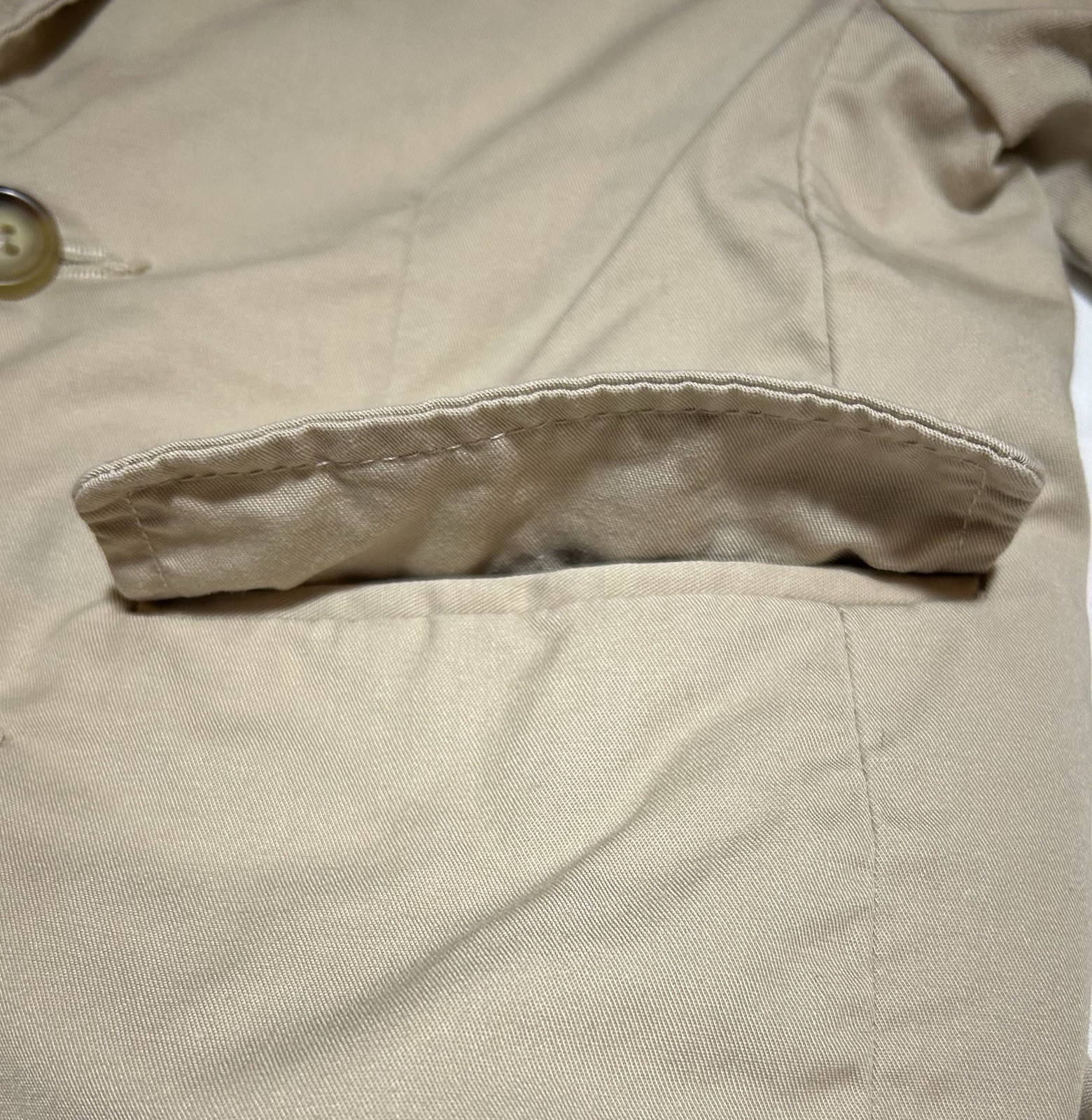 Gap Toddler Boys 18-24 Months Tan Single Breasted Twill Sports Coat