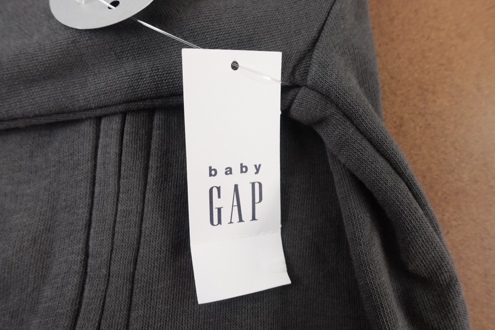 Gap Baby 12-18 Months Gray Brannan Bear Two-Piece Hooded Outfit Short Set NWT
